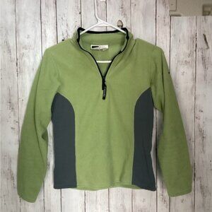 Blokecore gorpcore nostalgia earthy artisanal The North Face fleece jacket small